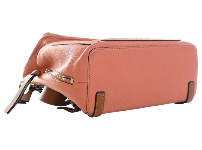 LOEWE Goya kleiner Lederrucksack in Rosa Pink - Ansicht 12