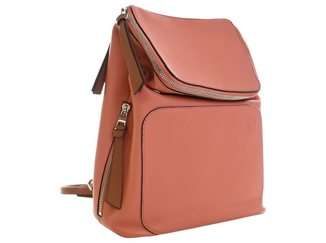 LOEWE Goya kleiner Lederrucksack in Rosa Pink - Ansicht 2