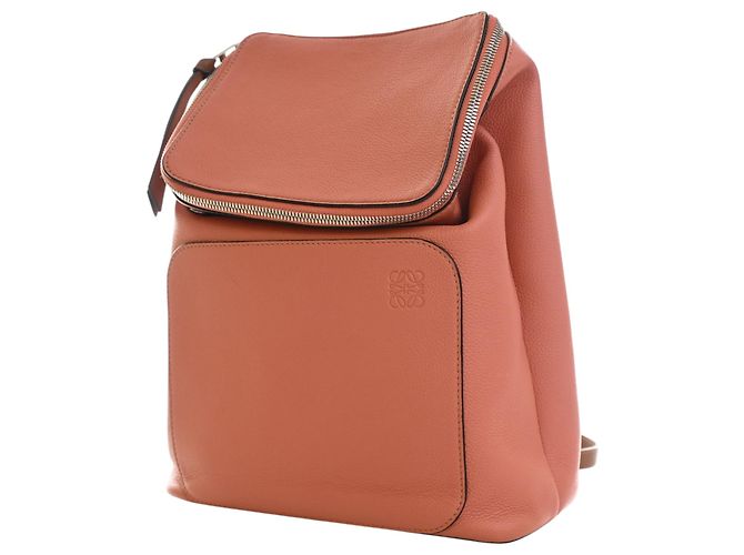 LOEWE Goya kleiner Lederrucksack in Rosa Pink - Ansicht 3