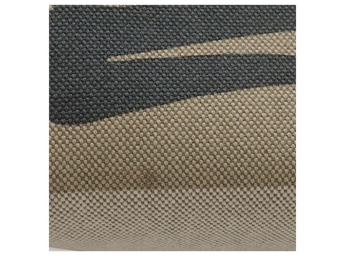 Hermès Brown Toile and Vache Hunter Less is Mors Herbag Zip Cabine 50 Marrone Beige - vista 7