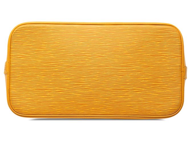 Louis Vuitton Yellow Epi Alma PM Giallo - vista 3