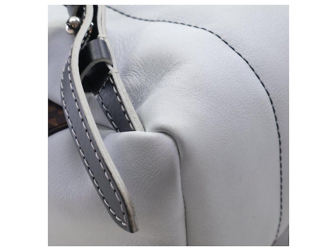 Louis Vuitton White Calfskin Monogram Airline Palm Springs PM - vista 7