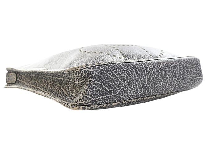 Hermès Gray Dalmatian Buffalo Evelyne I 29 Marrom - vista 13