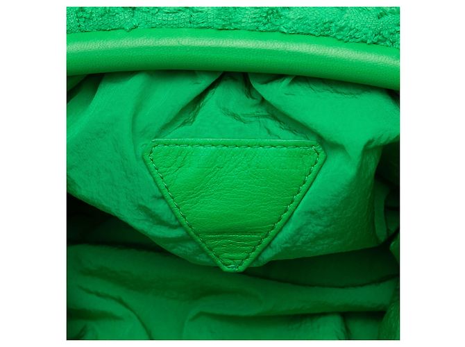 Bottega Veneta Pouch in spugna verde per adolescenti - vista 5