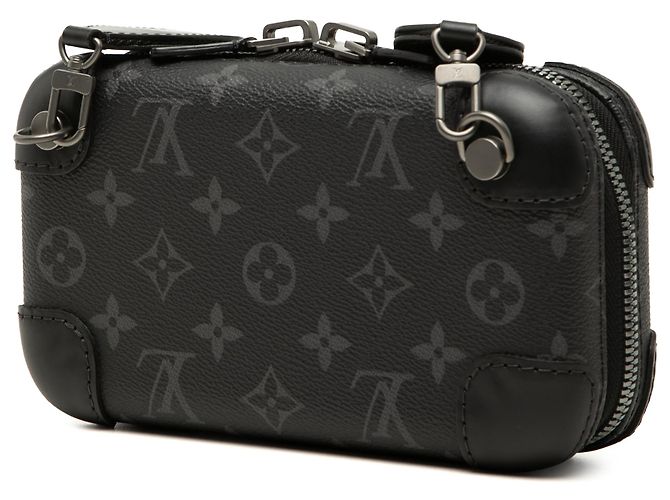 Louis Vuitton Schwarze Monogram Eclipse Horizon Clutch - Ansicht 2