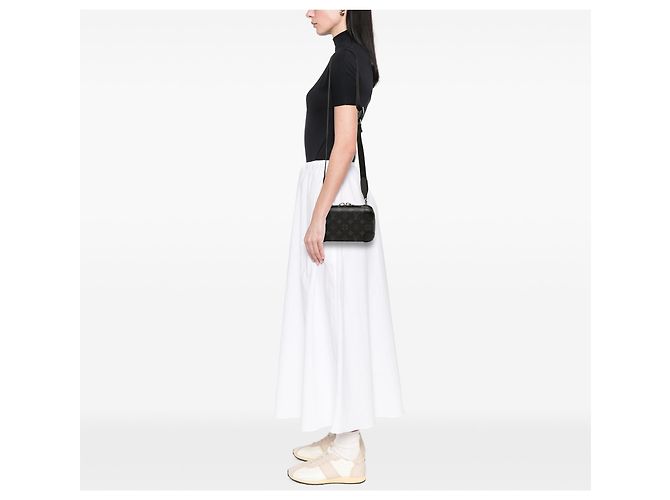 Louis Vuitton Schwarze Monogram Eclipse Horizon Clutch - Ansicht 6