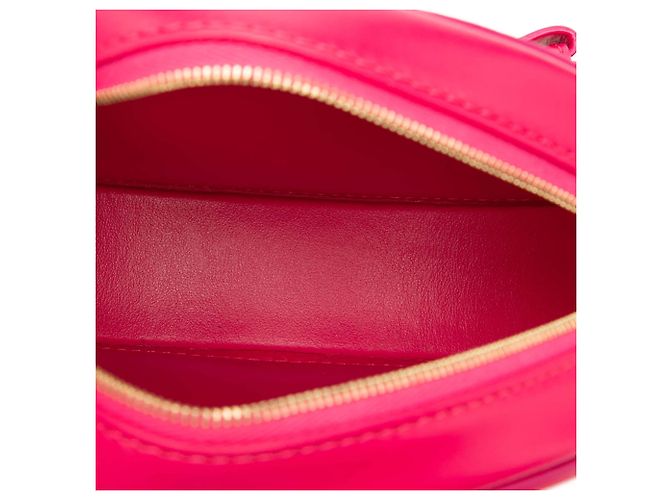 Céline Celine Pink Small Calfskin Cuir Triomphe Oval Crossbody - Ansicht 4