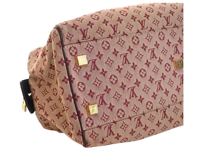 Louis Vuitton Red Monogram Mini Lin Josephine GM Rosso - vista 13
