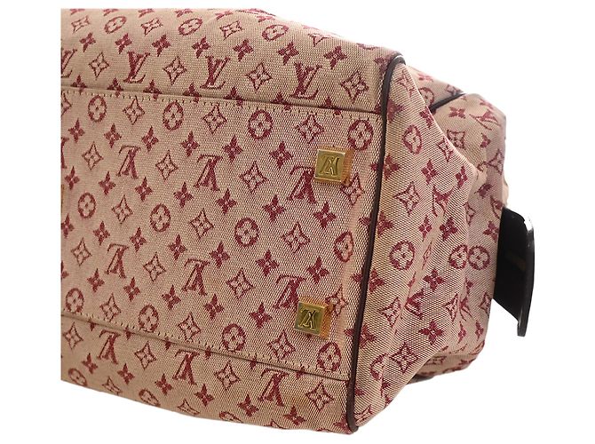 Louis Vuitton Red Monogram Mini Lin Josephine GM Rosso - vista 14
