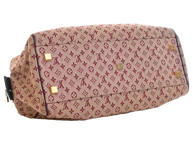 Louis Vuitton Red Monogram Mini Lin Josephine GM Rosso - vista 5