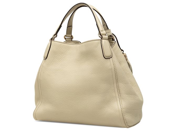 Borsa Soho Satchel Gucci in pelle marrone Small Beige - vista 2