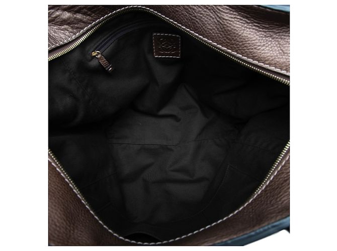 Bolso Tote LOEWE de lona Anagram marrón Castaño Marrón claro - vista 4