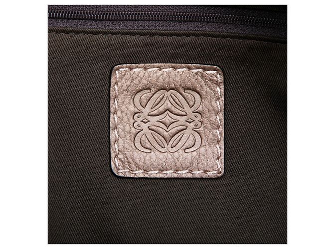 Bolso Tote LOEWE de lona Anagram marrón Castaño Marrón claro - vista 5