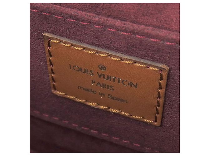 Louis Vuitton Red Monogram Jacquard Since 1854 Mini Dauphine Rosso Bordò - vista 5