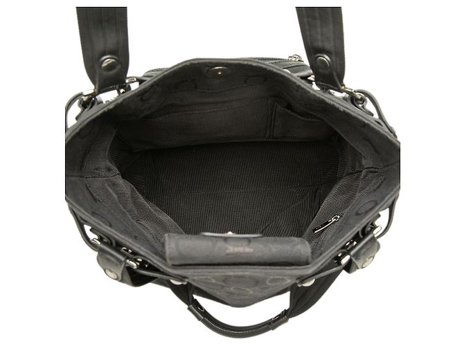 Salvatore Ferragamo Ferragamo Gancini Canvas Tote in Schwarz - Ansicht 4