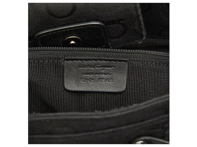 Salvatore Ferragamo Ferragamo Gancini Canvas Tote in Schwarz - Ansicht 5