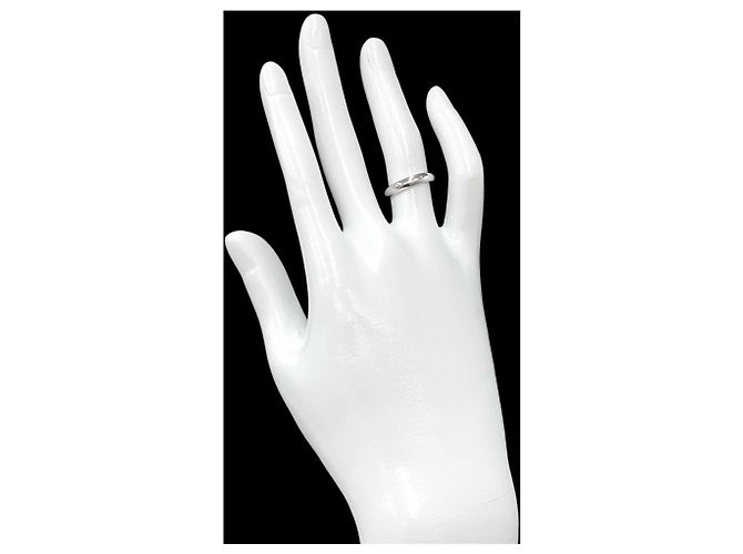 Cartier 1895 Classic Band Ring aus Platin - Ansicht 8