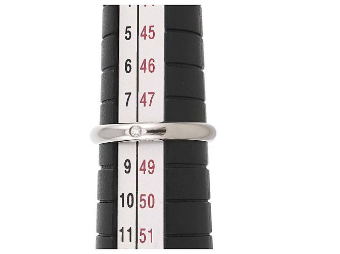 Cartier 1895 Classic Band Ring aus Platin - Ansicht 6