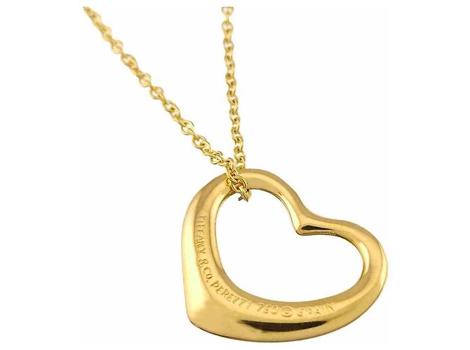 Collana Cuore in Oro Giallo 18K Tiffany & Co. - vista 4