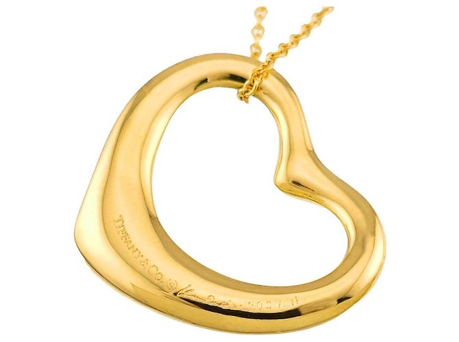 Collana Cuore Tiffany & Co. in Oro Giallo 18K - vista 4