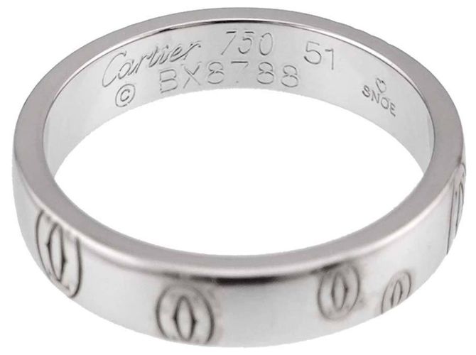 Anello Cartier Happy Birthday in oro bianco 18K - vista 3