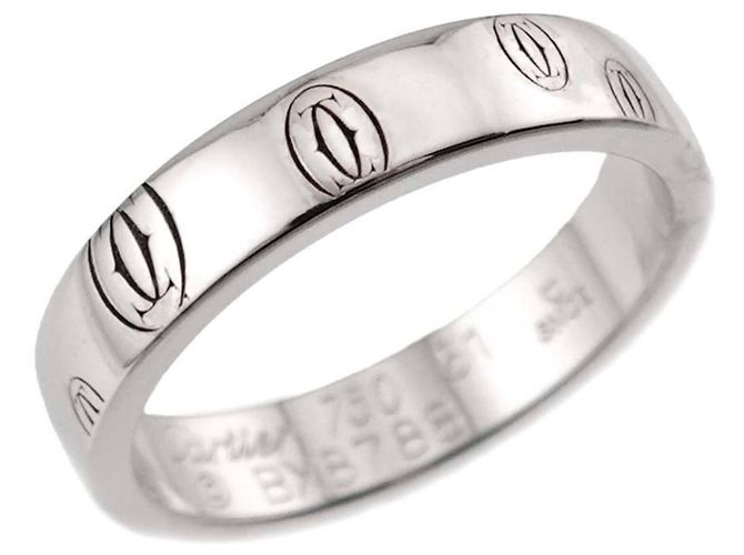 Anello Cartier Happy Birthday in oro bianco 18K - vista 4