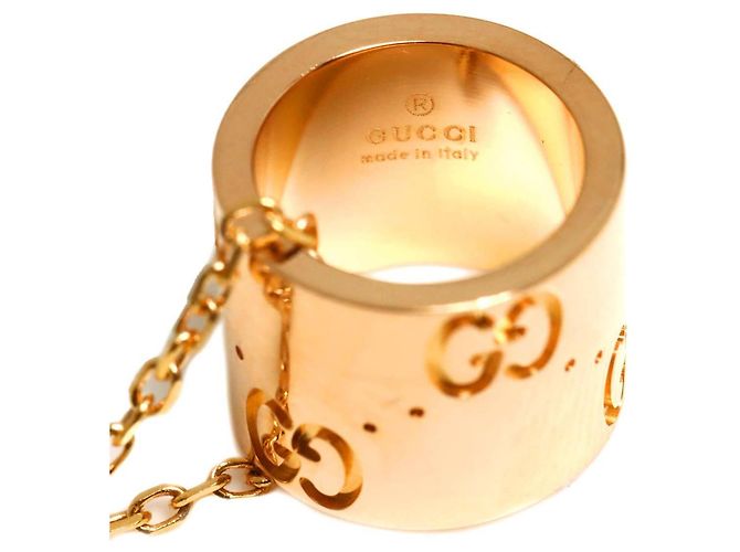Collana Gucci Icon in oro rosa 18K - vista 4