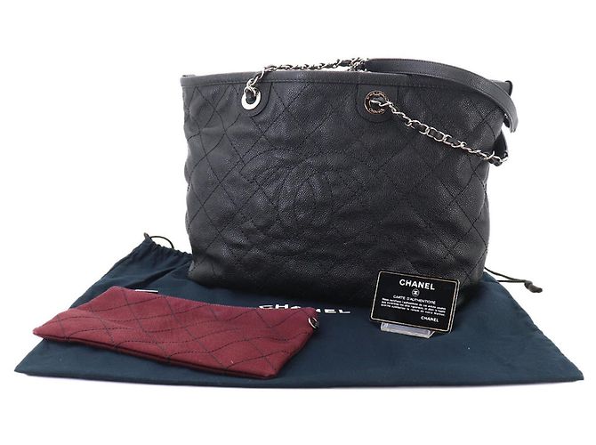 Timeless Chanel Matelassé Kettentasche Schwarz - Ansicht 2