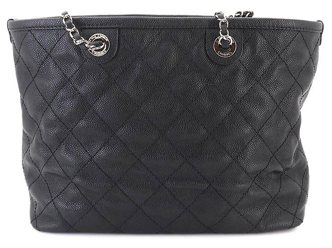 Timeless Chanel Matelassé Kettentasche Schwarz - Ansicht 3