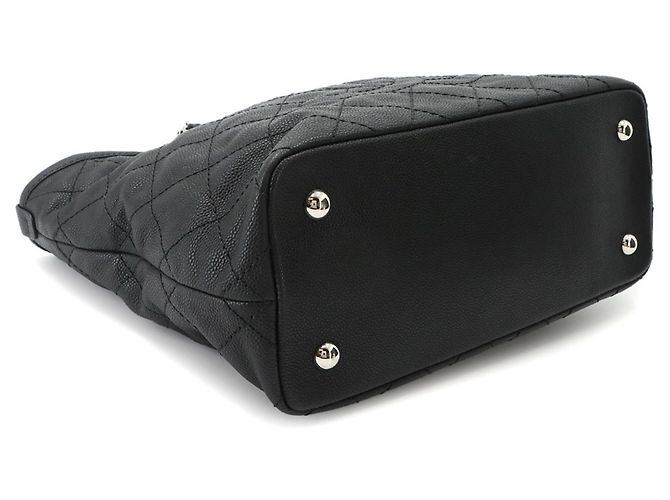 Timeless Chanel Matelassé Kettentasche Schwarz - Ansicht 5