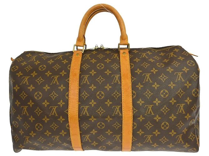 Louis Vuitton Keepall Monogram 50 Marrone - vista 2
