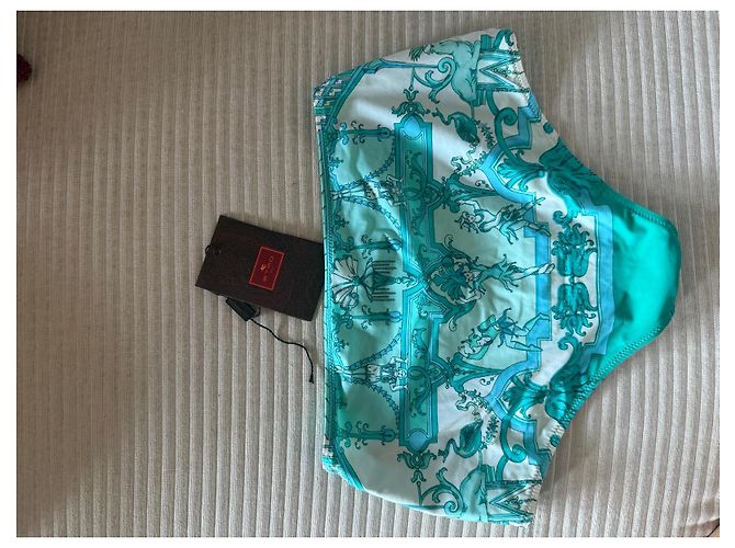 Bikini Bottoms Etro Multicolor Azul claro Turquesa - vista 3