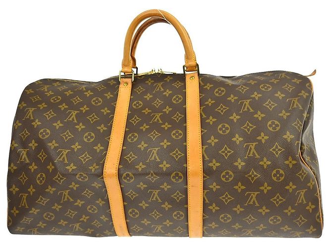 Louis Vuitton Keepall Monogram 55 Marrone - vista 2