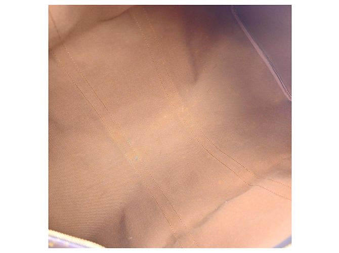 Louis Vuitton Keepall Monogram 55 Marrone - vista 3