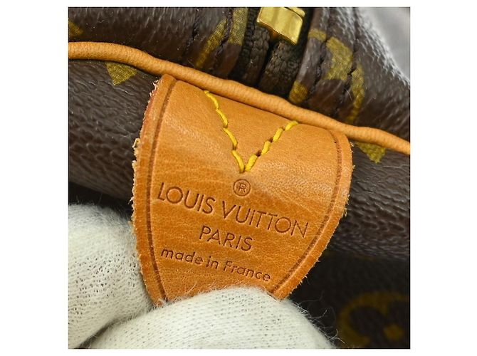 Louis Vuitton Keepall Monogram 55 Marrone - vista 4
