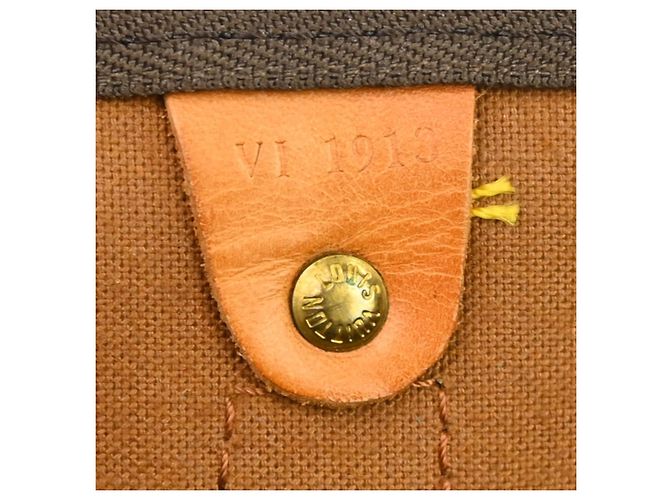 Louis Vuitton Keepall Monogram 55 Marrone - vista 5