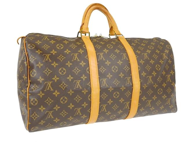 Louis Vuitton Keepall Monogram 50 Marrone - vista 2