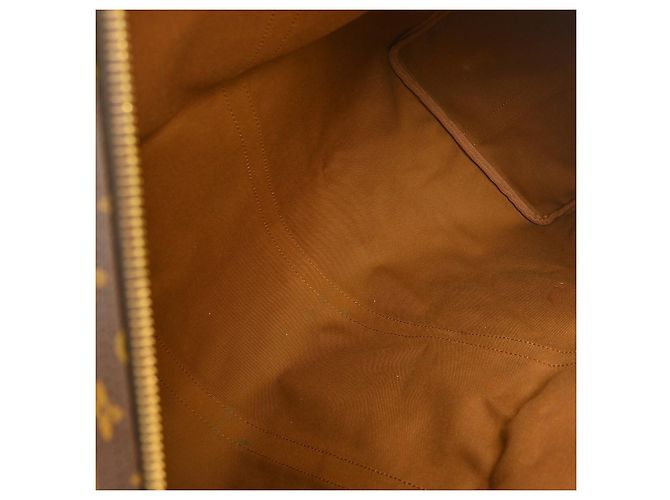 Louis Vuitton Keepall Bandoulière Monogram 60 Marrone - vista 3