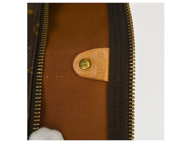 Louis Vuitton Keepall Bandoulière Monogram 60 Marrone - vista 4