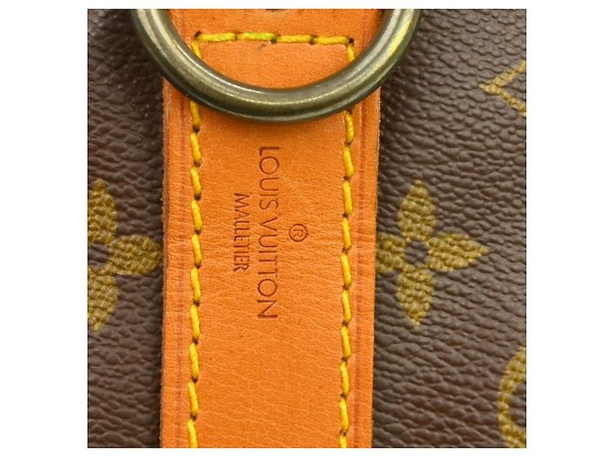Louis Vuitton Keepall Bandoulière Monogram 60 Marrone - vista 4