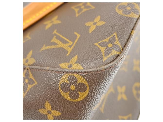 Louis Vuitton Looping Monogram Canvas GM Marrone - vista 7