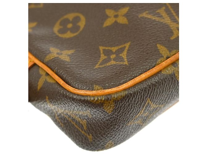 Louis Vuitton Pochette Marly Bandouliere Monogram Canvas medium Marrone - vista 7