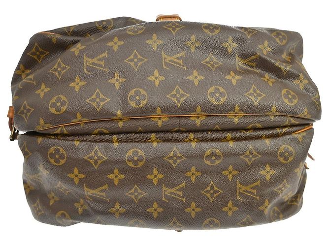 Louis Vuitton Saumur Monogram 35 Marrone - vista 3