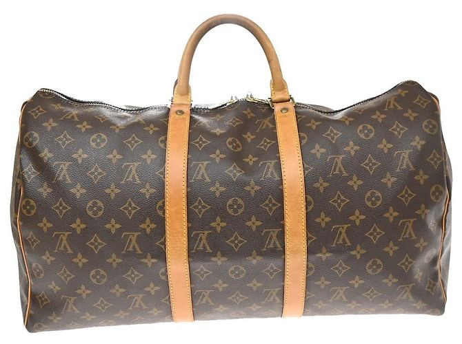 Louis Vuitton Keepall Monogram 50 Marrone - vista 2