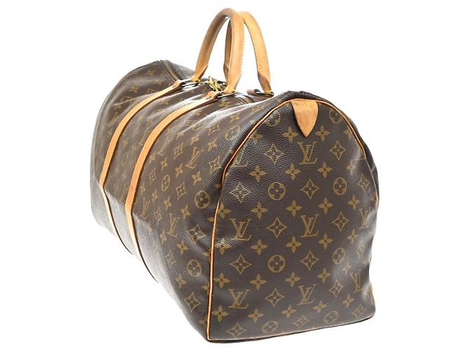 Louis Vuitton Keepall Monogram 50 Marrone - vista 3