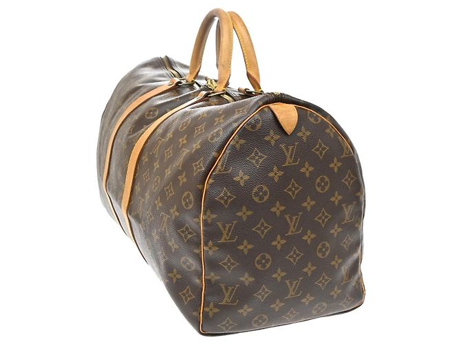 Louis Vuitton Keepall Monogram 50 Marrone - vista 4