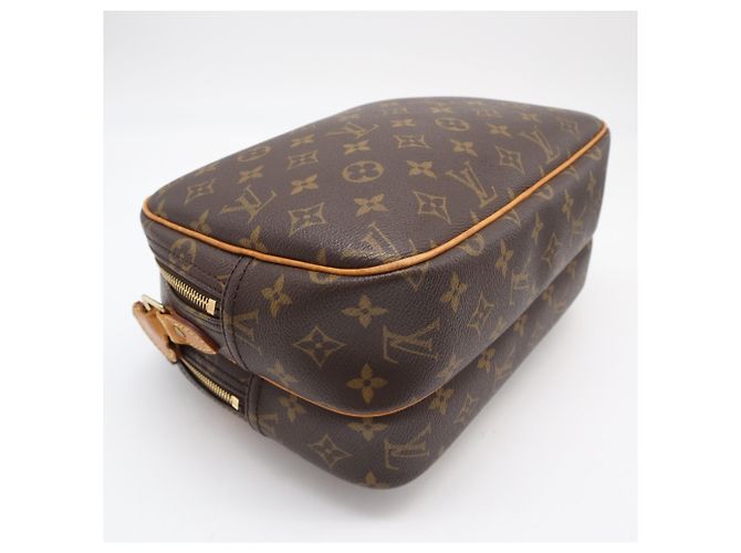 Louis Vuitton Monogram Reporter PM Schultertasche Braun Beige - vista 6