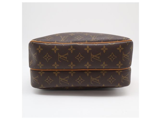 Louis Vuitton Monogram Reporter PM Schultertasche Braun Beige - vista 7