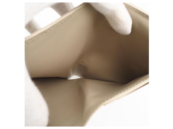 Portafoglio bi-fold con zip Intrecciato Medium Bottega Veneta Beige - vista 13