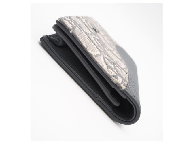 Tarjetero Christian Dior Oblique Saddle Castaño - vista 7